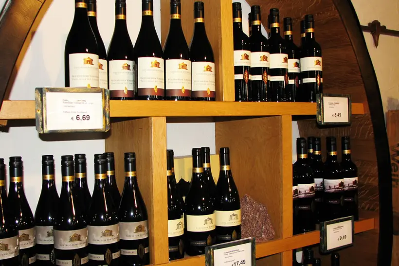 content sortiment wein